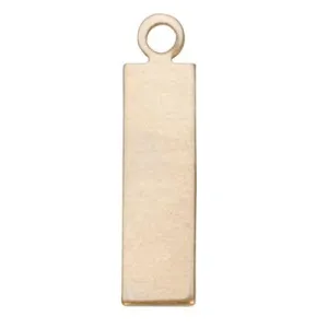 11/16 Inch Rectangle Brass Stamping Blank - CLEARANCE