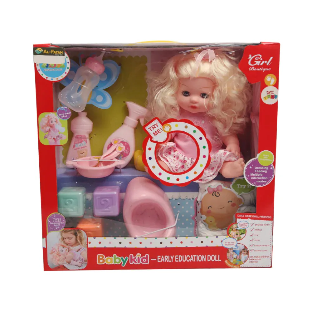 181403 BABY DOLL WITH ACC B/O (3  YEAR)