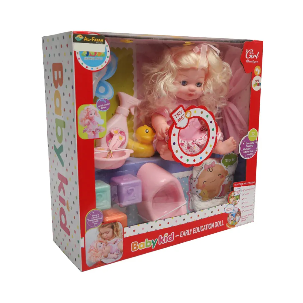 181403 BABY DOLL WITH ACC B/O (3  YEAR)