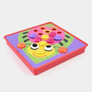 3D Puzzle Button Nail Set For Kids