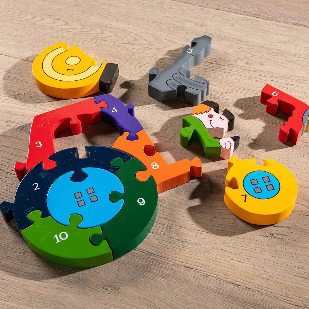 Alphabet Jigsaws Number Tractor