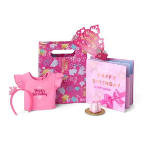 American Girl® Happy Birthday Goody Bag Bundle for Little Girls (4 Pack)