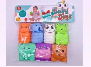 Animal Shape Baby Bath Toys | 7 Pcs