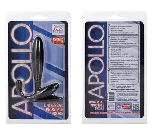 Apollo Adventure: Smooth, Bendy, Waterproof Prostate Probe with Easy Grip Handle