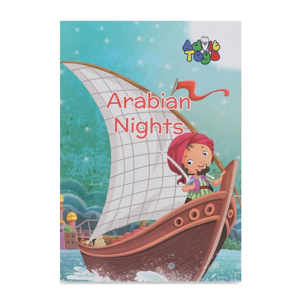 Arabian Nights - Jigsaw puzzle (100 Piece  32 Pages illustrated story books)