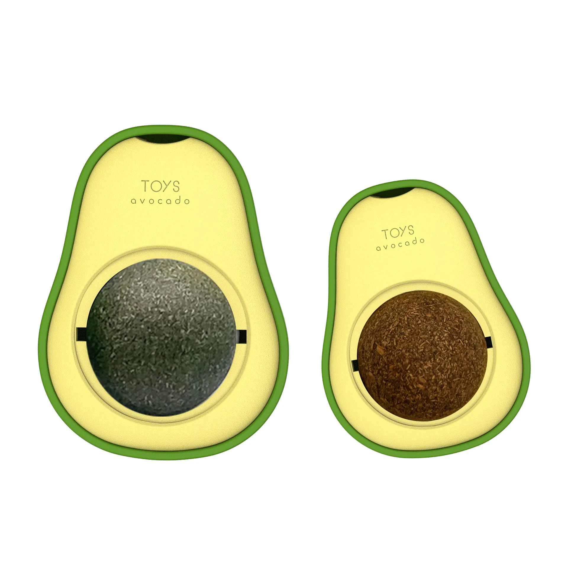 Avocado Mint/Fruit Ball Cat Toy