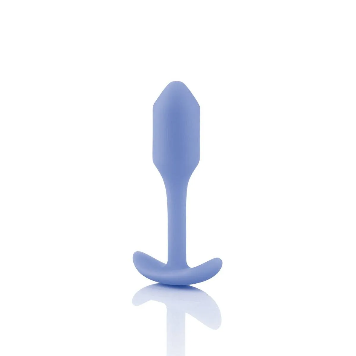 b-Vibe Snug Plug 1 Weighted Silicone Butt Plug Violet