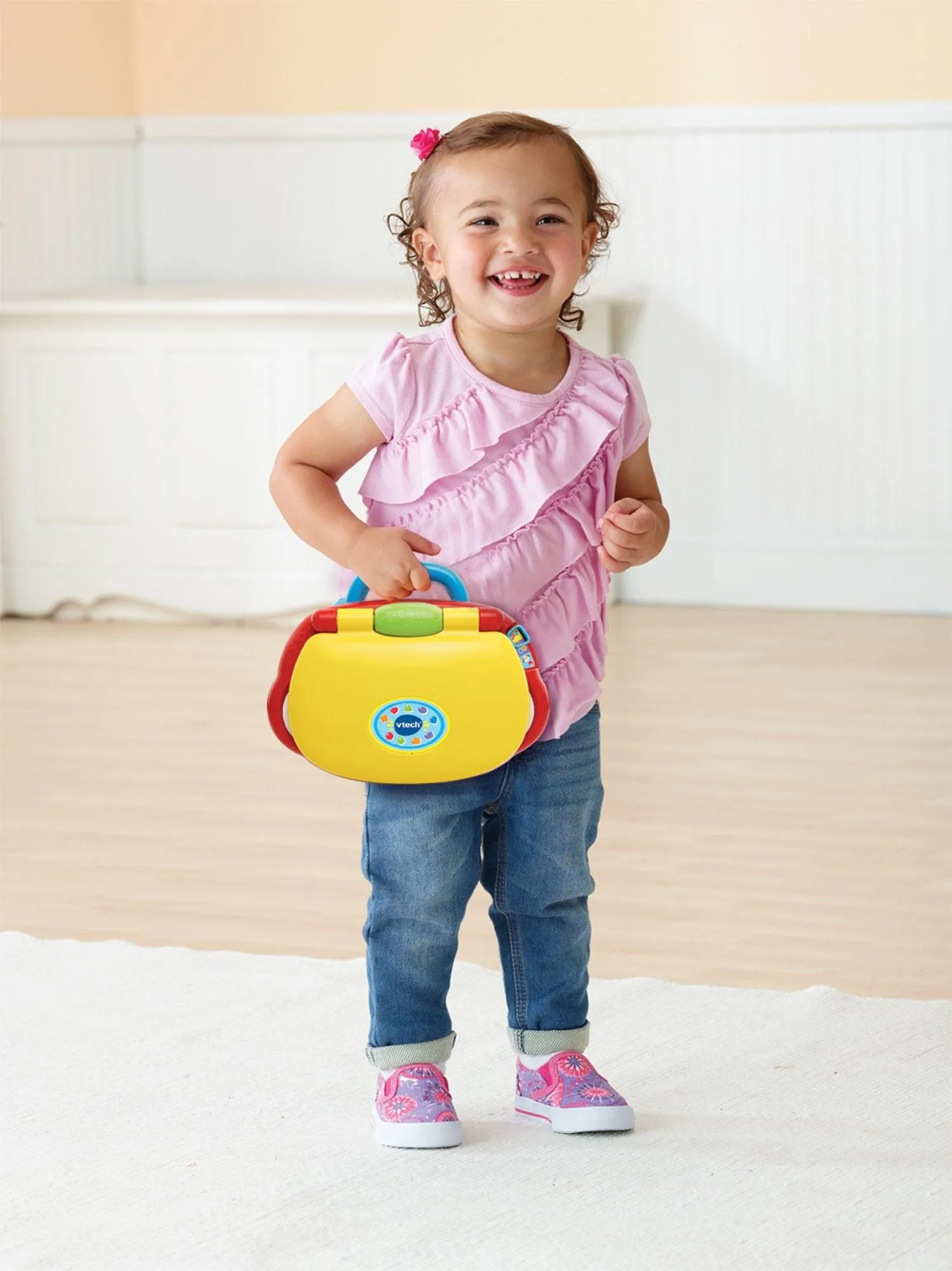 Baby Laptop, Colourful Kids Laptop with LCD Screen