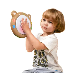 Baby musical electronic toy early educational light up drum, baby musical instrument for Infant toddler 18 Months 