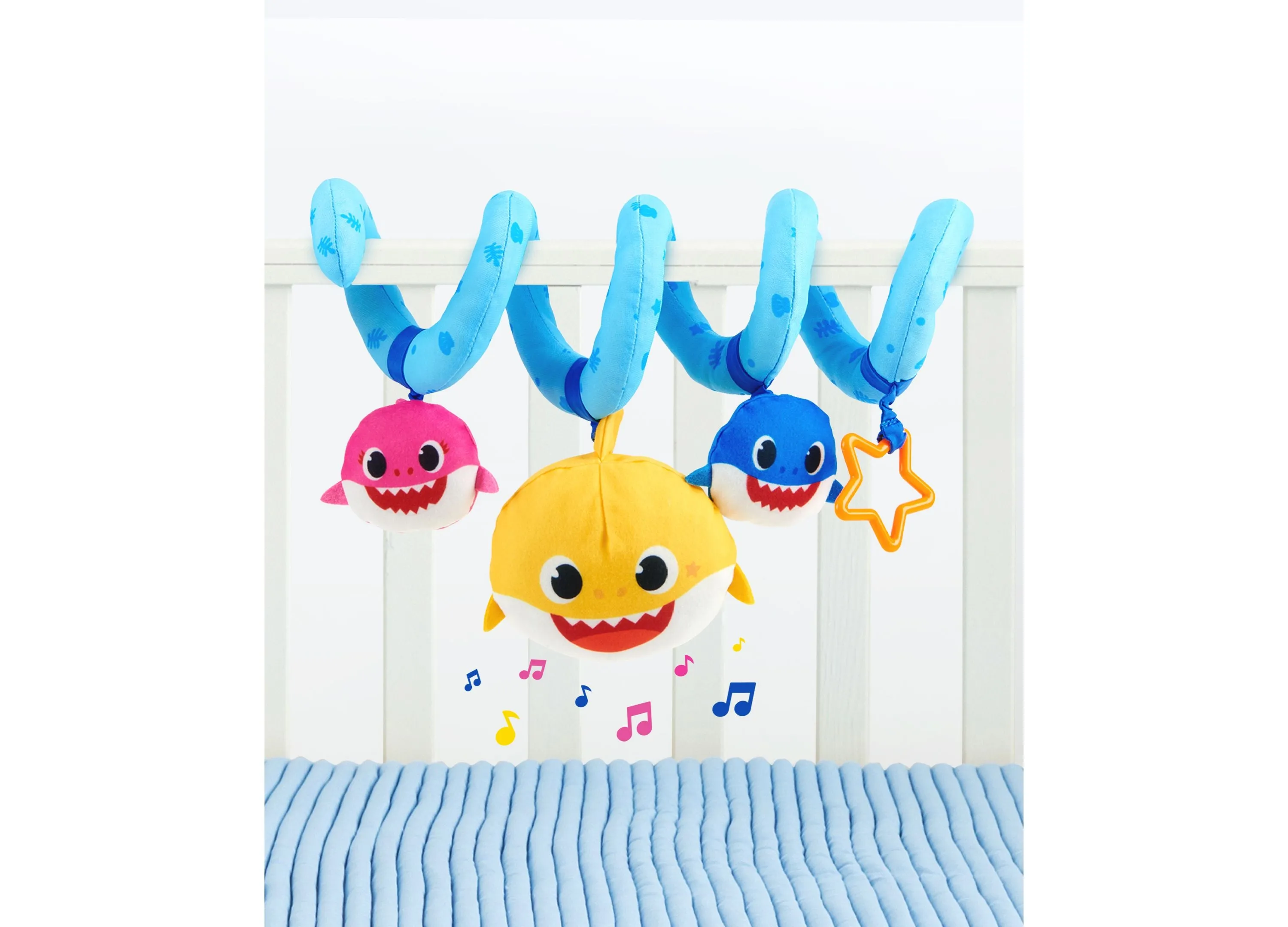 Baby Shark Infant Stroller Toy