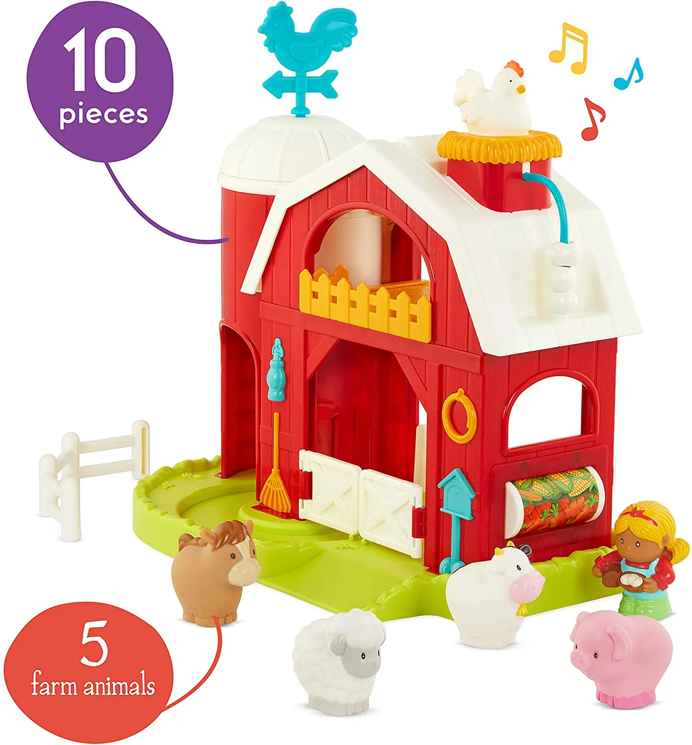 Battat - Musical Barn Playset