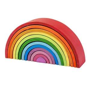 BIGJIGS - Wooden Stacking Rainbow Large