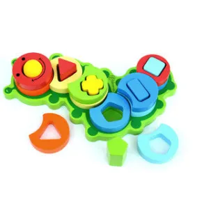 Bloomby Build a Caterpillar Stack and Shape Sorter Set