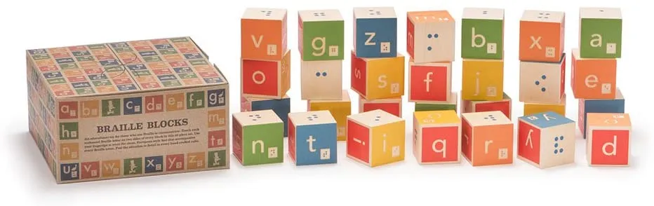 Braille Wooden Blocks