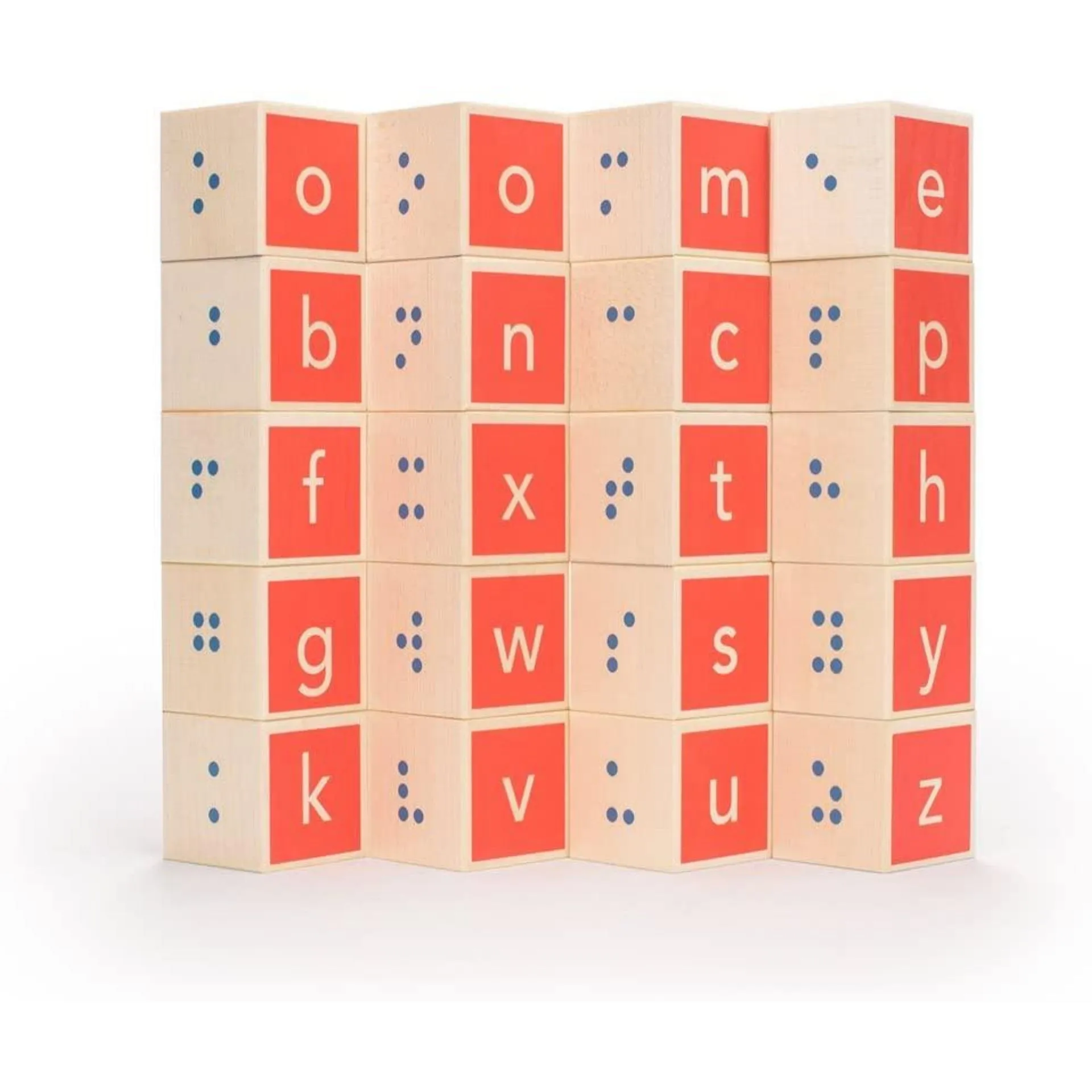 Braille Wooden Blocks