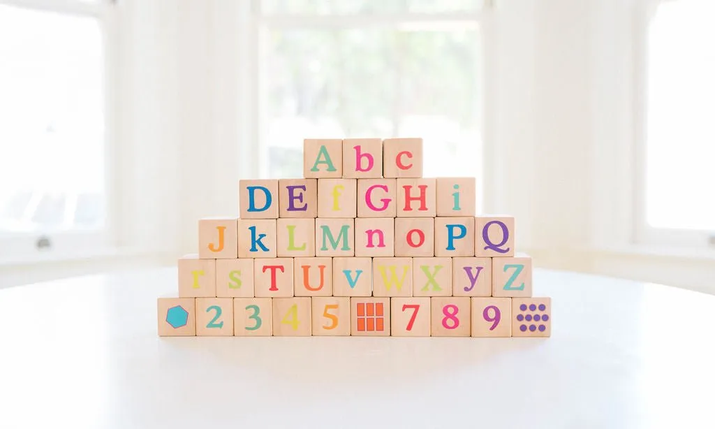 Bright ABC Blocks