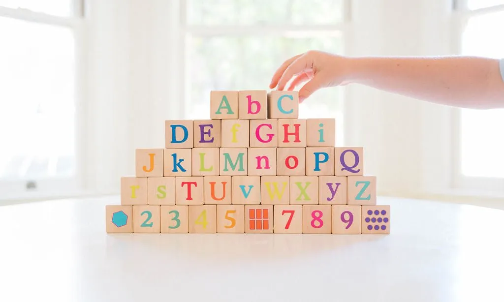 Bright ABC Blocks