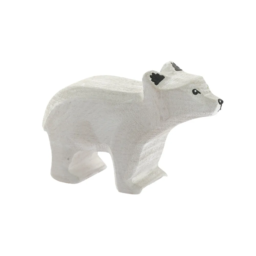 Bumbu Small Standing Wooden Polar Bear