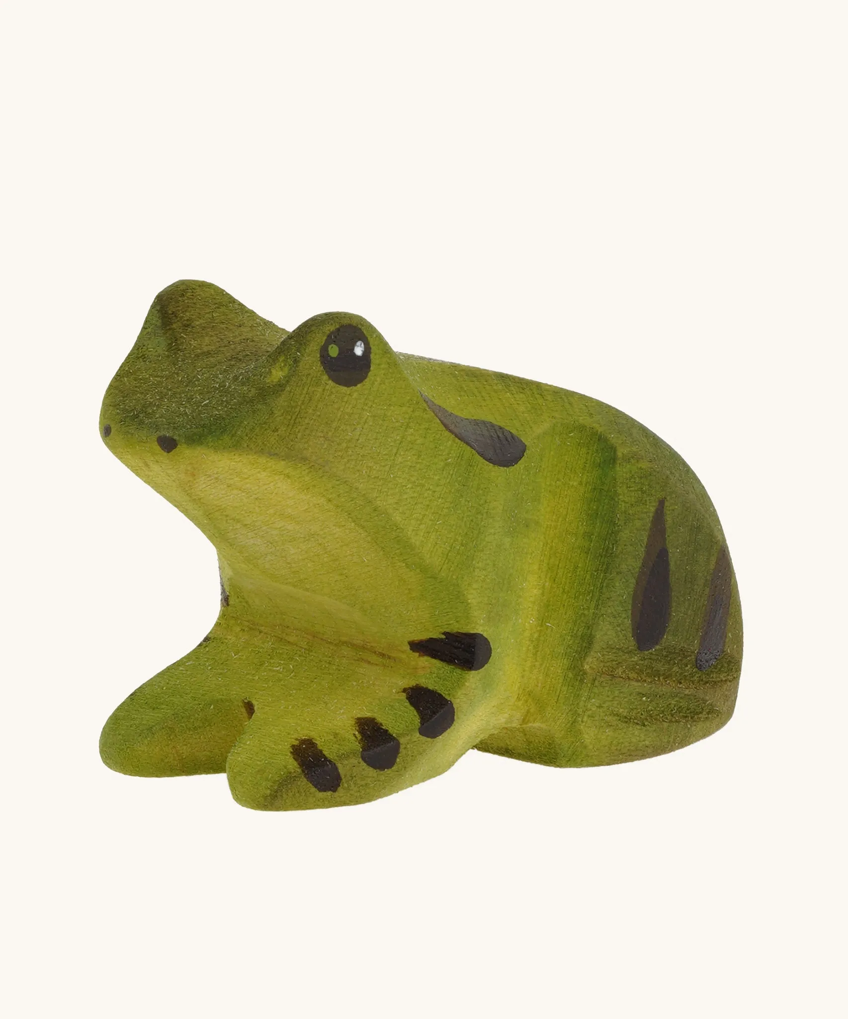 Bumbu Wooden Frog Figure