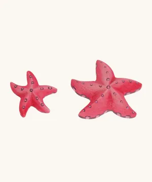 Bumbu Wooden Red Starfish Set