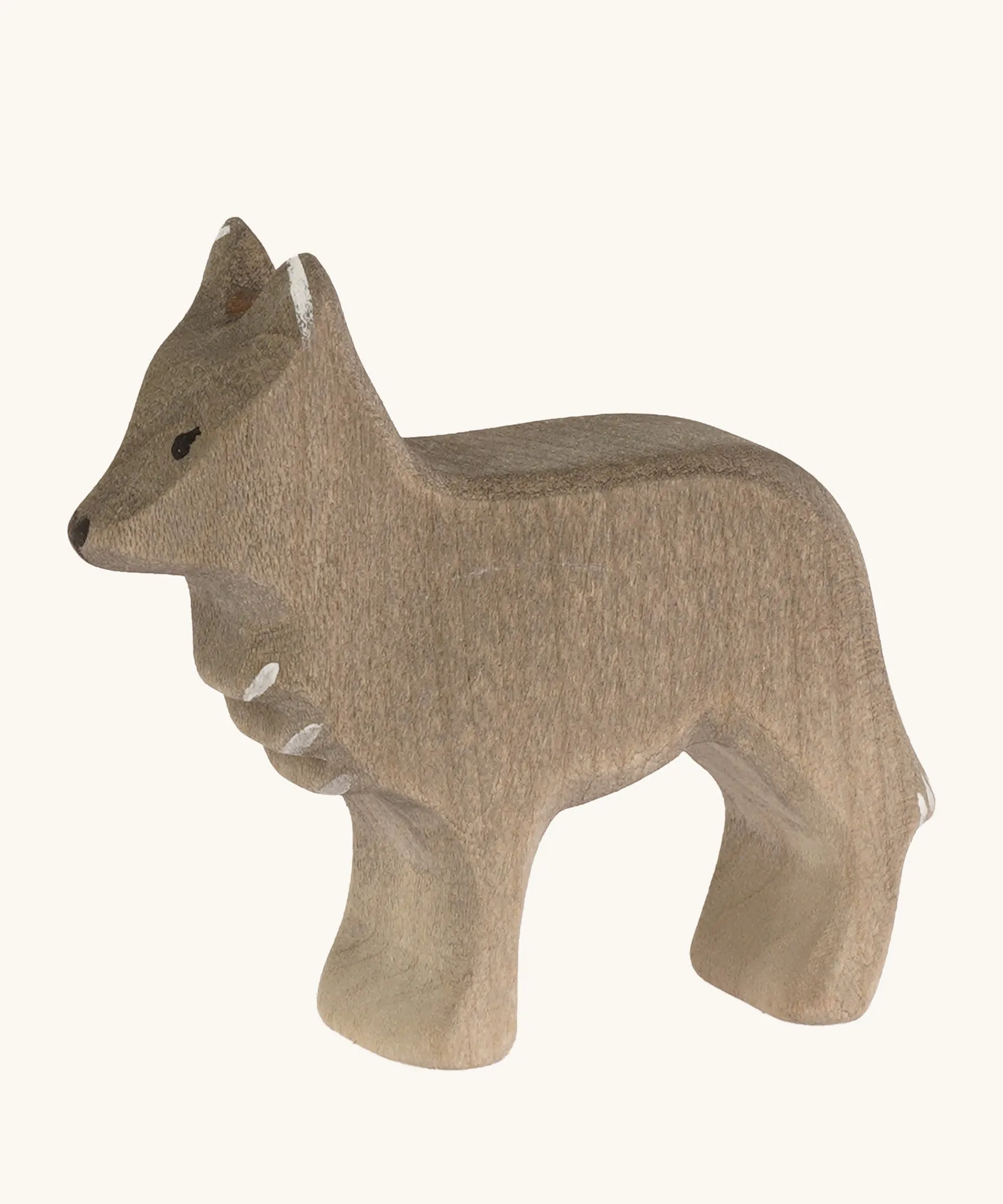 Bumbu Wooden Standing Wolf Cub