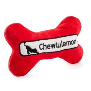 Chewlulemon Bone Plush Dog Toy