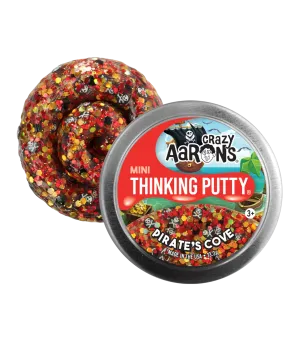 Crazy Aaaron's Thinking Putty - Pirate's Cove Mini Tin 0.47oz