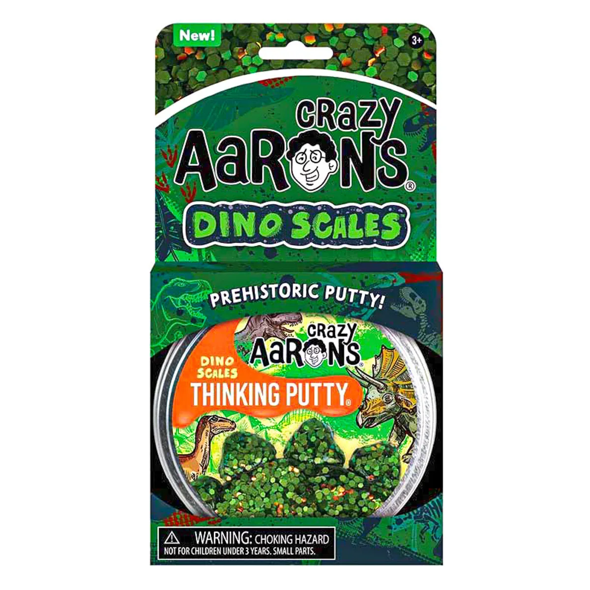 Crazy Aaron’s Dino Scales Thinking Putty