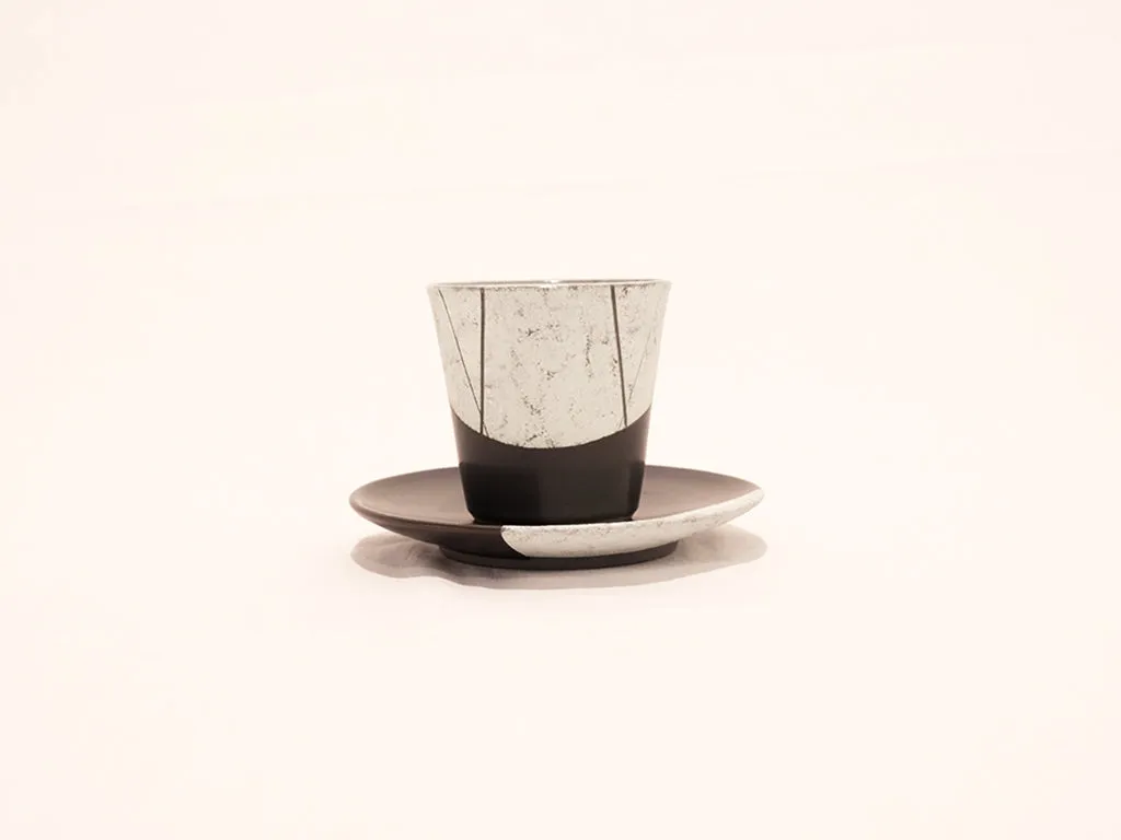 Cup and Saucer by Hiroshi Kikuchi