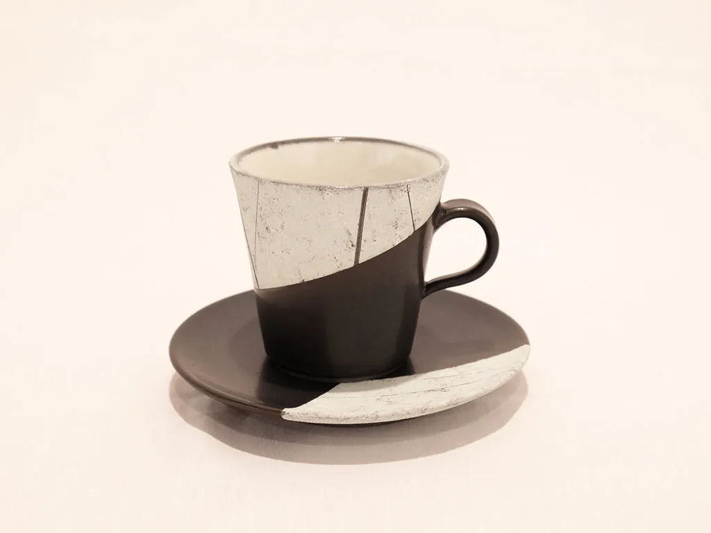 Cup and Saucer by Hiroshi Kikuchi