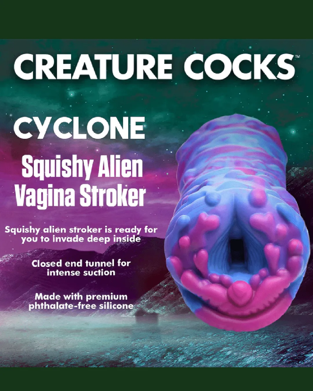 Cyclone Squishy Alien Vagina Role Play Stroker