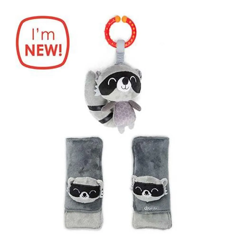 Diono Character Baby Harness Soft Wrap & Linkie Toy