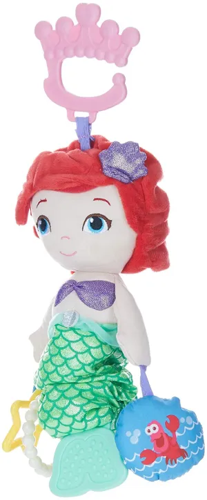 Disney Baby Princess Ariel On The Go Activity Toy - Soft Teething Toy