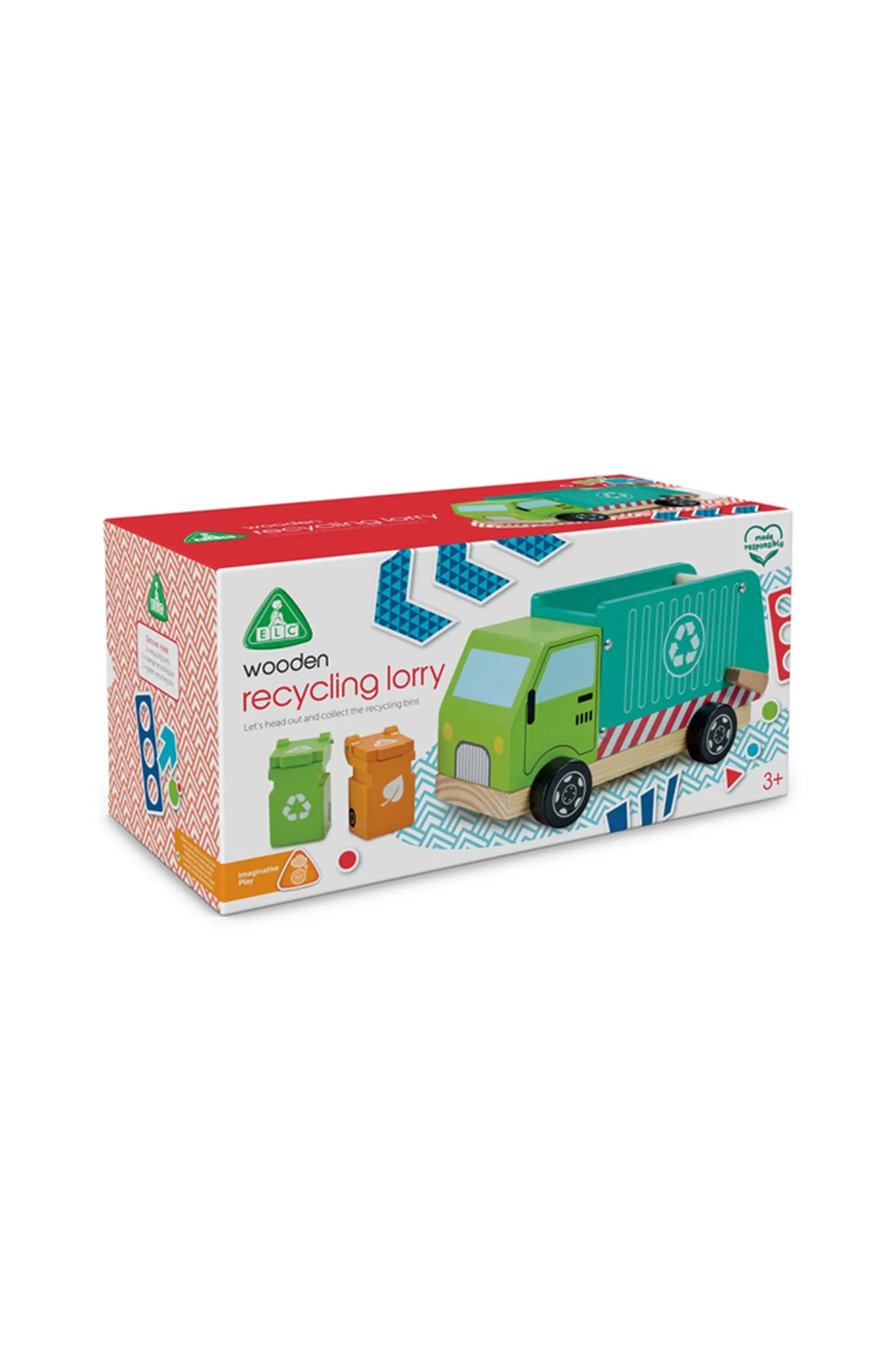 Early Learning Centre Wooden Recycling Lorry