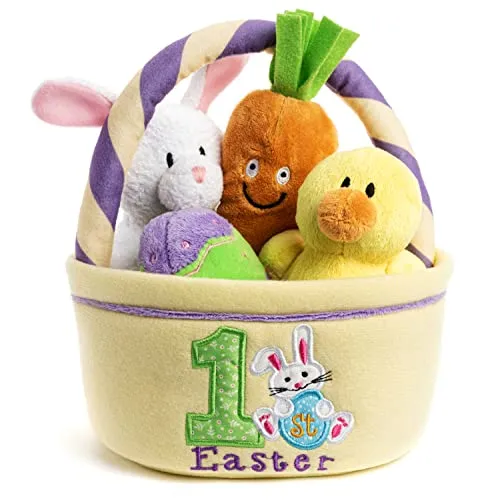 Easter Basket 5-Piece Soft Playset