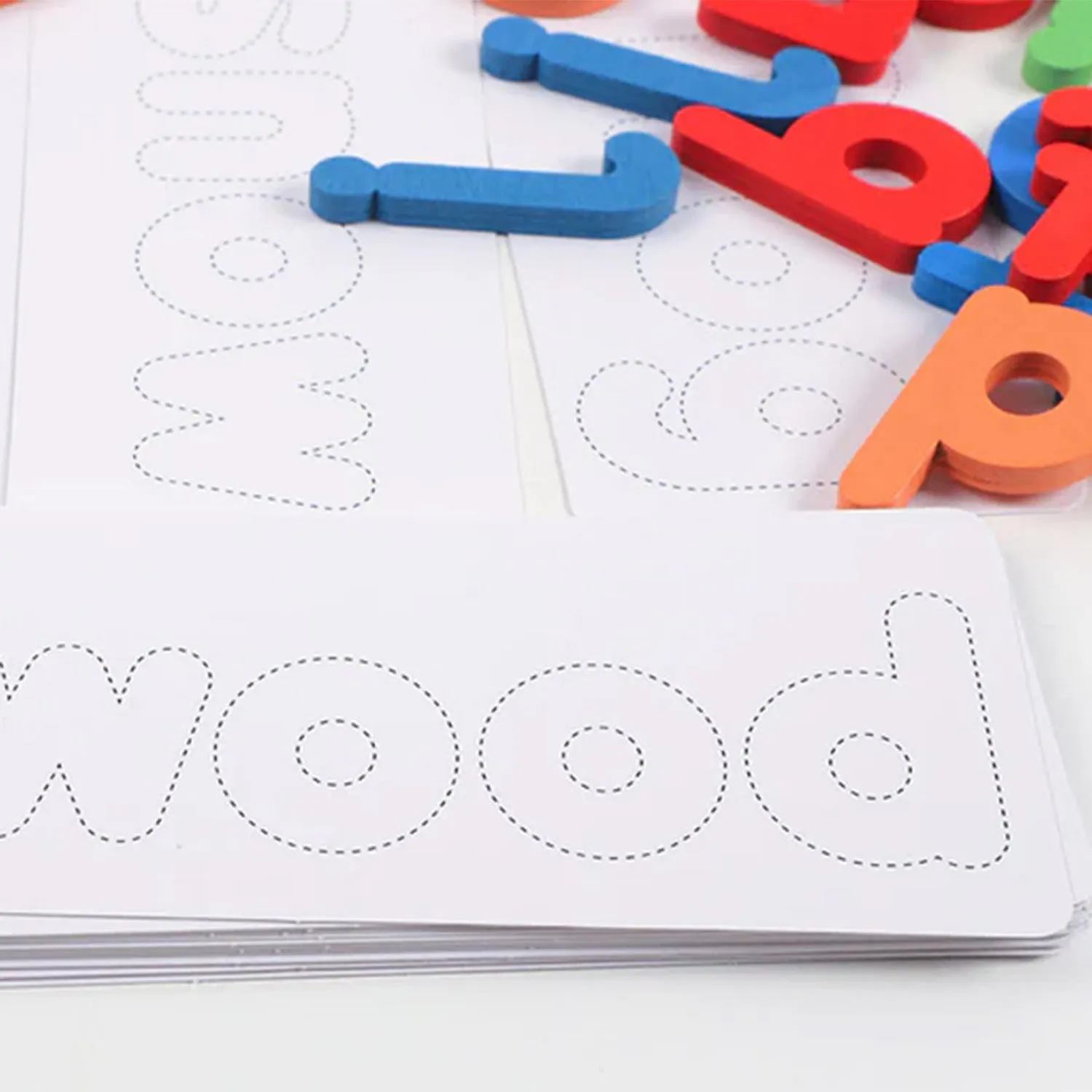 Educational Wooden Spelling Game Toy For kids