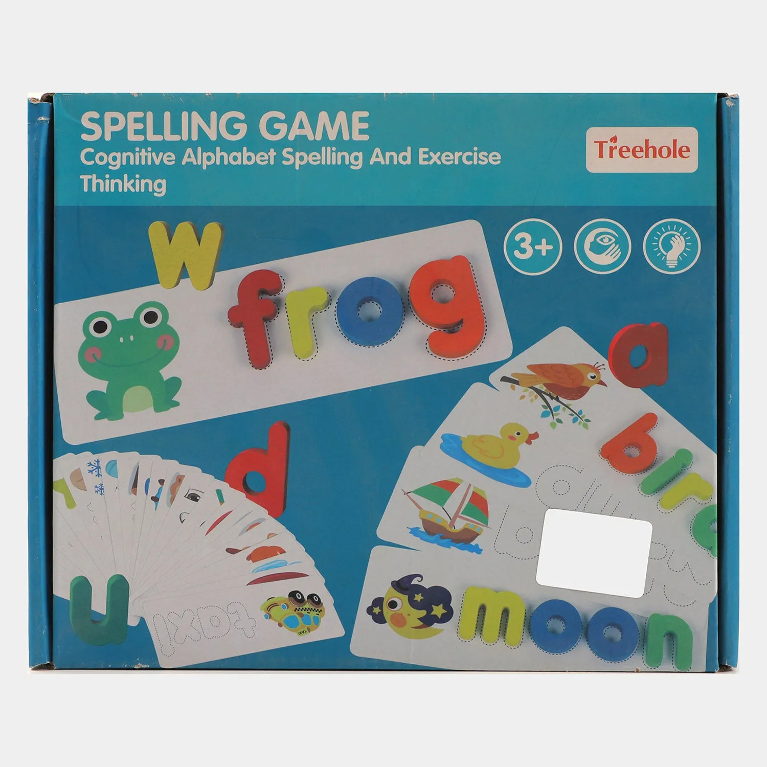 Educational Wooden Spelling Game Toy For kids