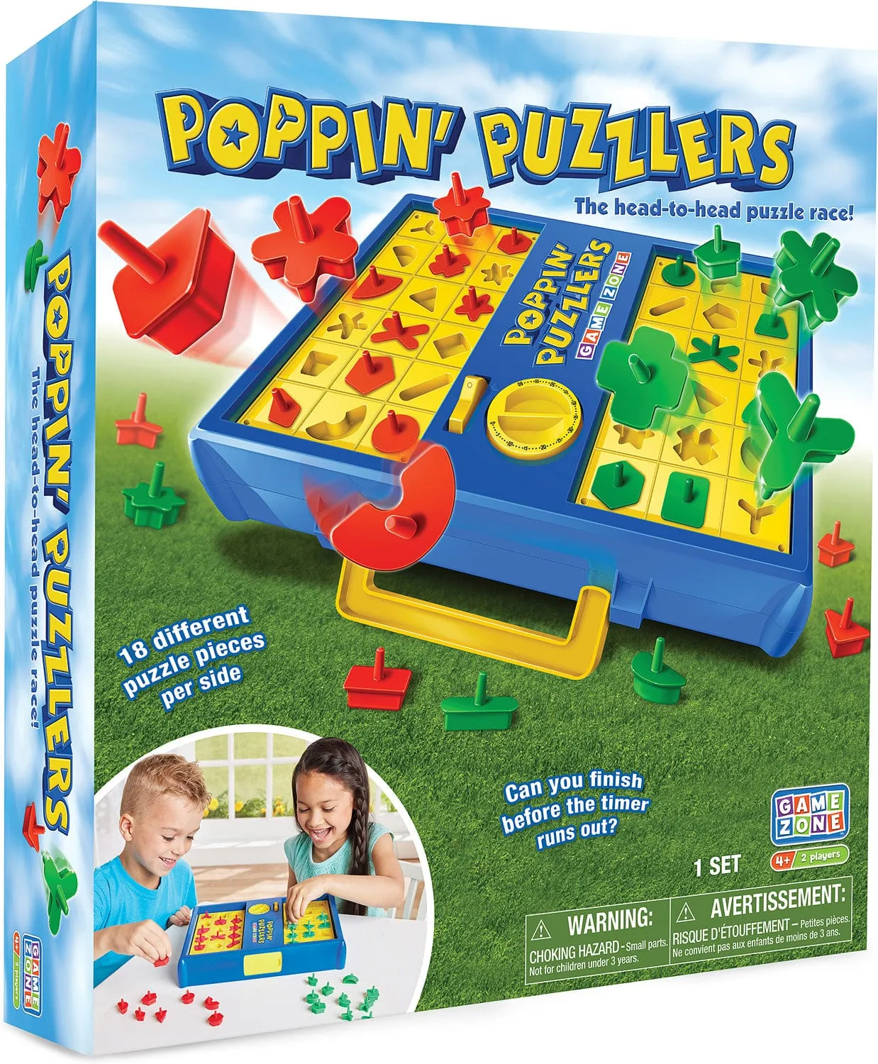 Epoch Game Zone Poppin' Puzzlers Game