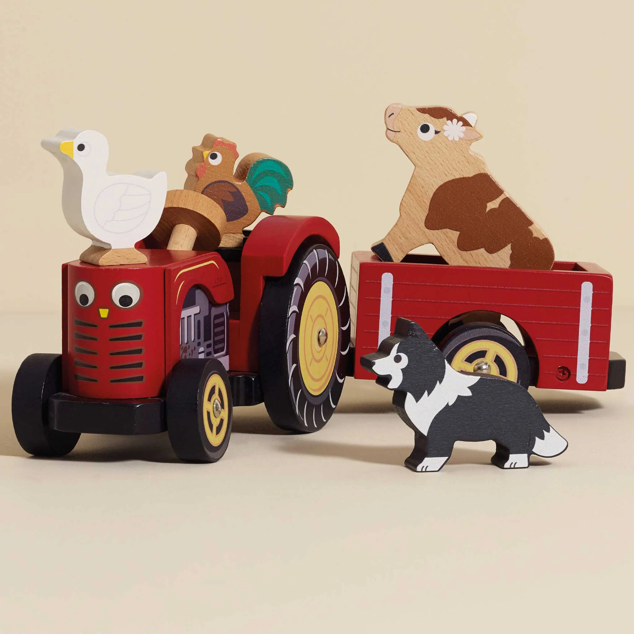 Farmyard Tractor & Trailer