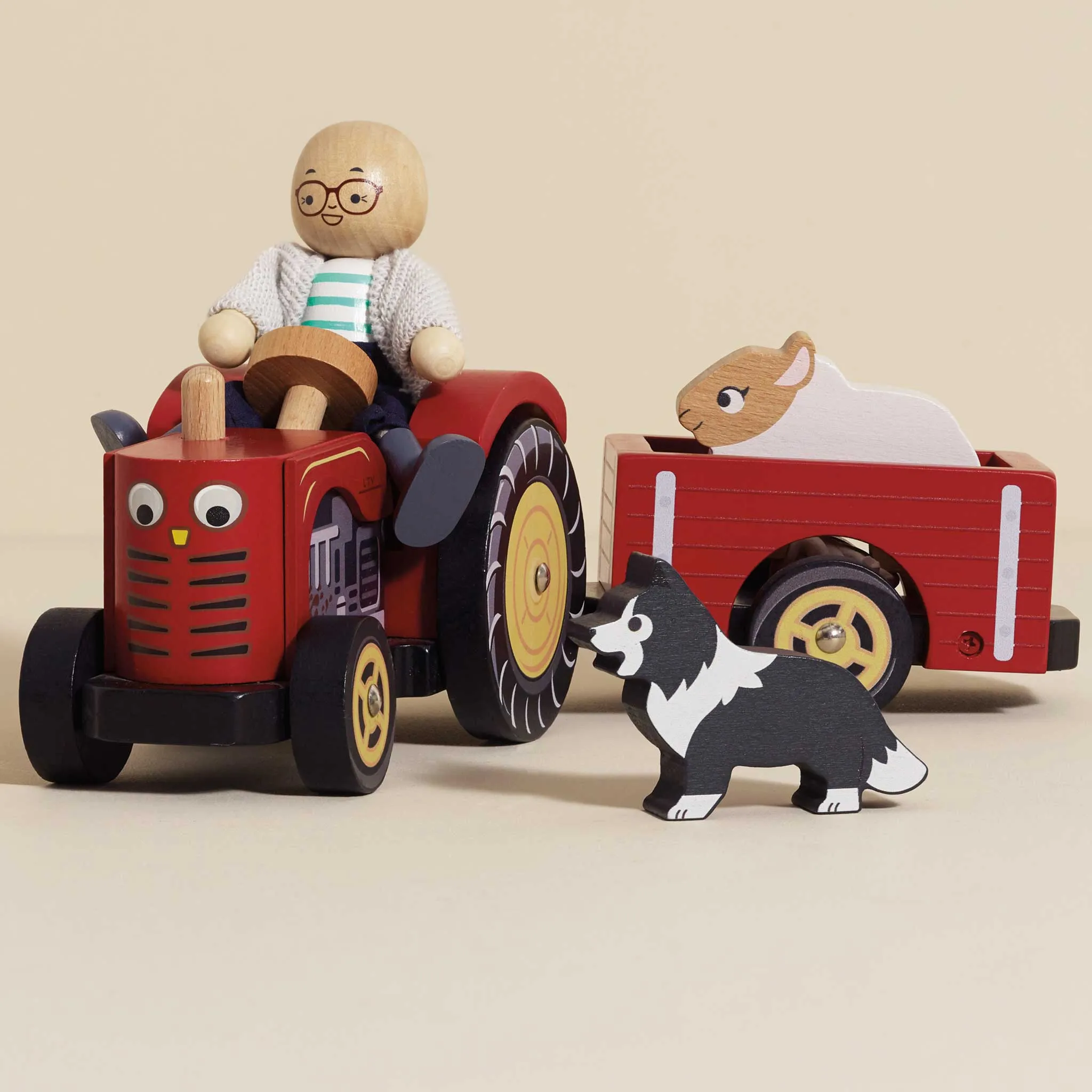 Farmyard Tractor & Trailer