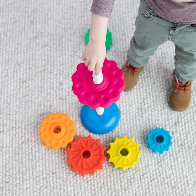 Fat Brain Toys - SpinAgain Stacking Toy