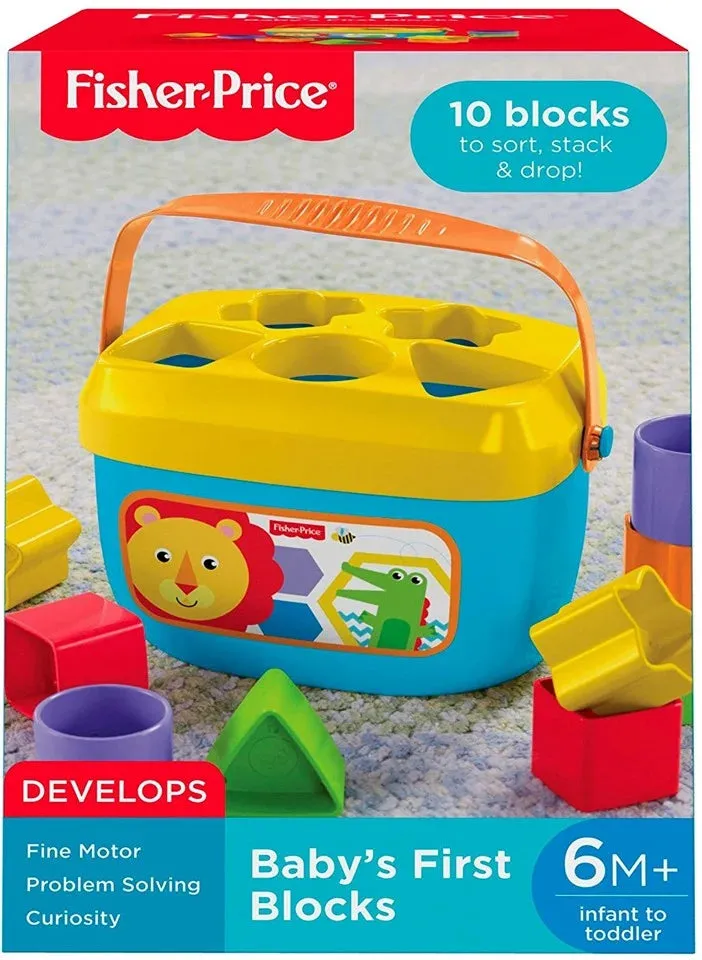 Fisher-Price Baby's First Blocks Shape Sorting Toy