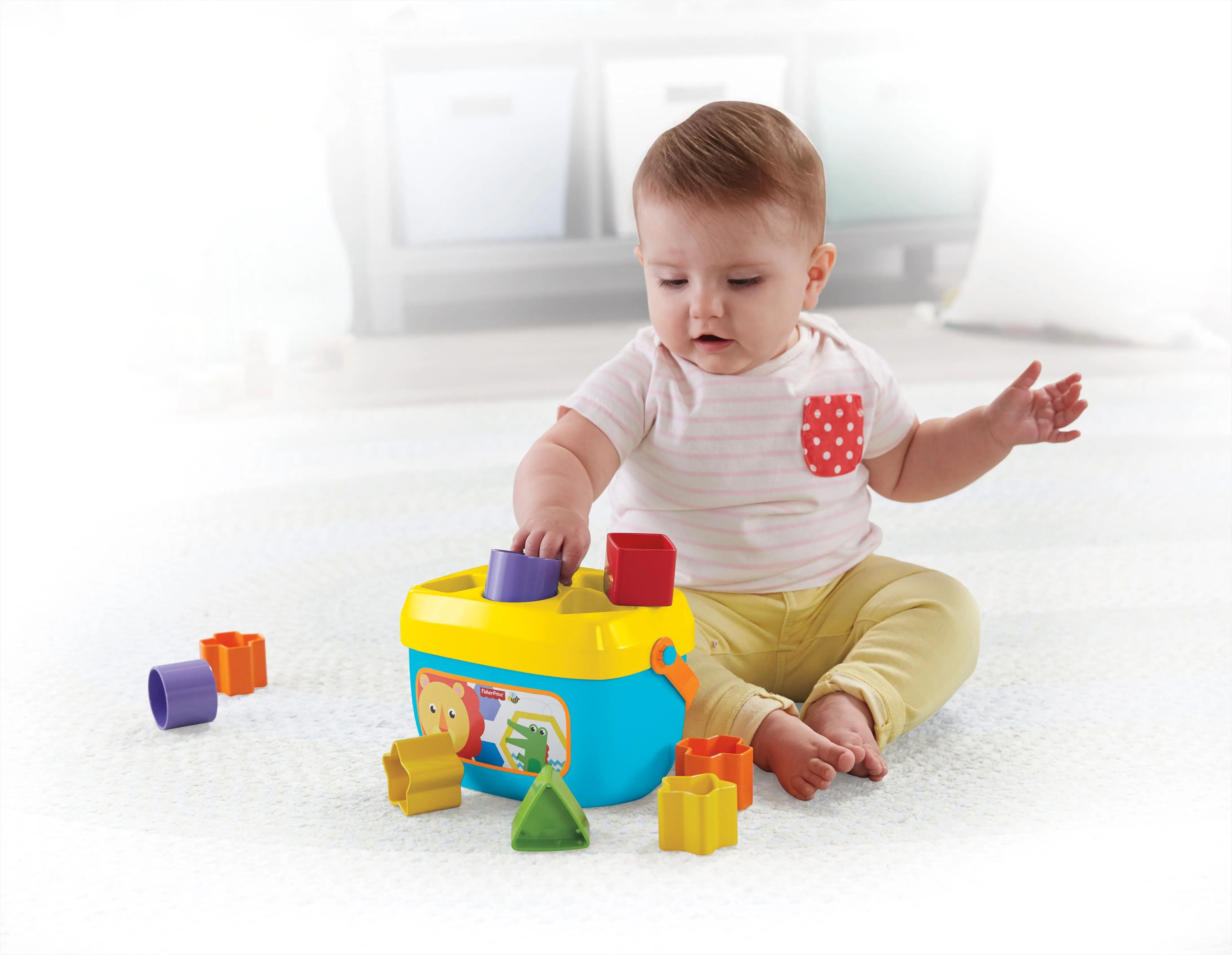 Fisher-Price Baby's First Blocks Shape Sorting Toy