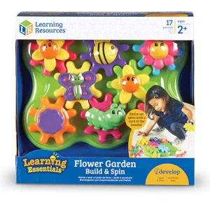 Gears! Gears! Gears!® Build & Spin Flower Garden Building Set