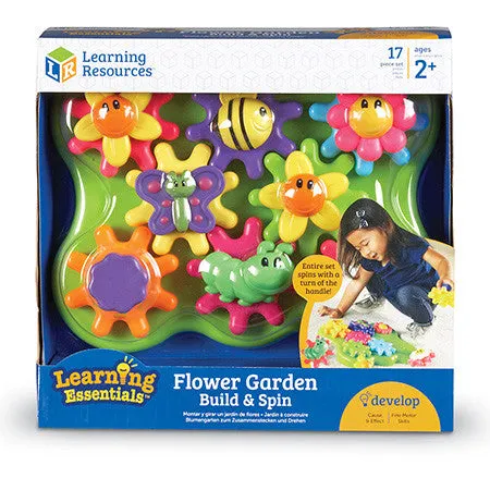 Gears! Gears! Gears!® Build & Spin Flower Garden Building Set