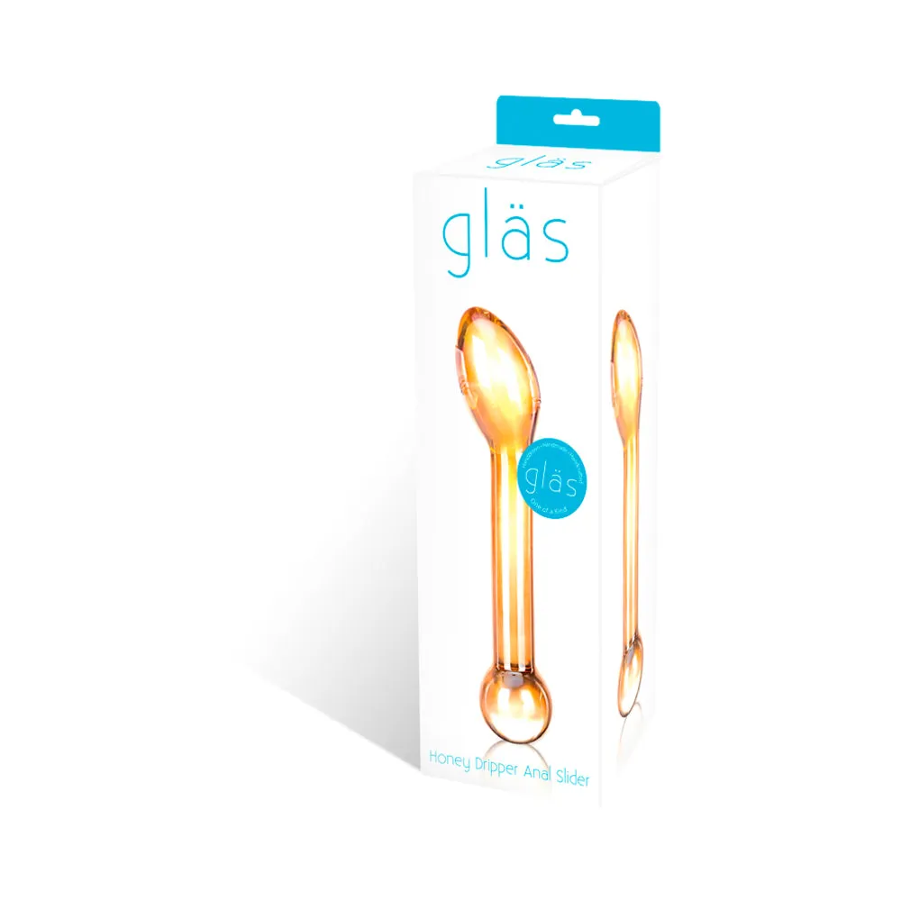 Glas Honey Dripper Anal Slider Glass Probe