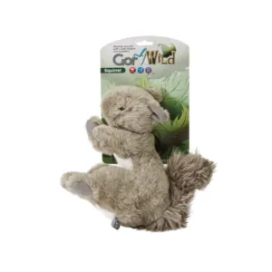 Gor Pets Soft Dog Toy Plush Wild Squirrel 24cm