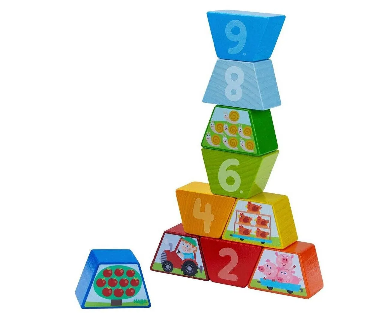 Haba Numbers Farm Arranging Game