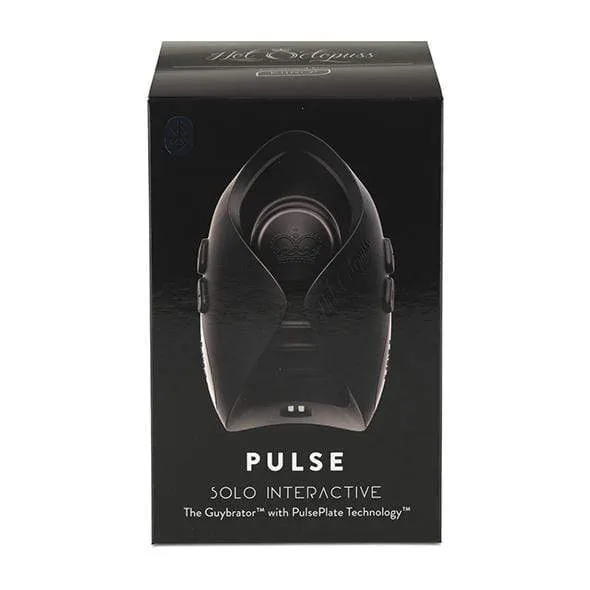 Hot Octopuss - Pulse Solo Interactive Guybrator Stroker Masturbator (Black)