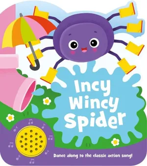 Incy Wincy Spider Shaped Sound Book